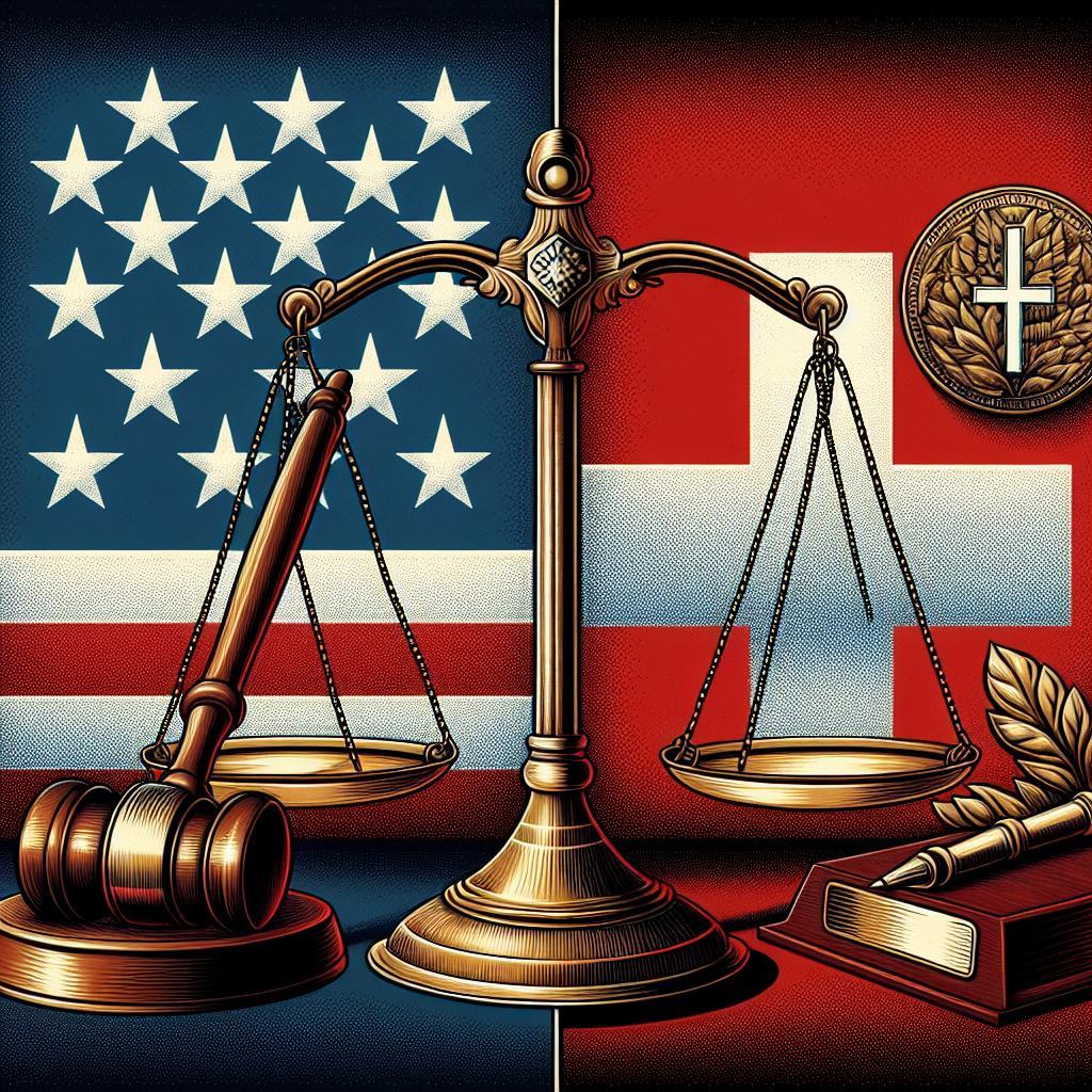 Introduction To The Key Differences Between USA Law And Swiss Law