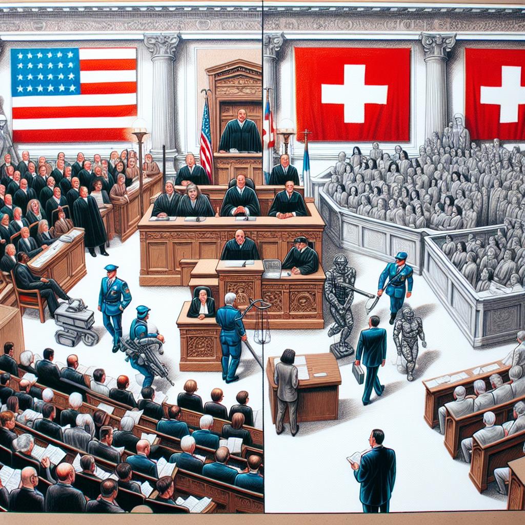 Results Of Legal Proceedings: Comparing USA Law And Swiss Law Outcomes