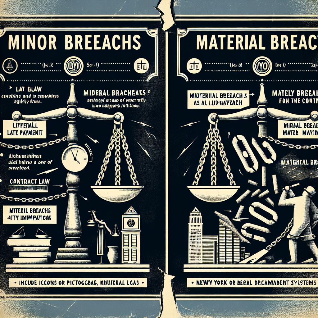 Types Of Breach: Minor Vs. Material Breaches